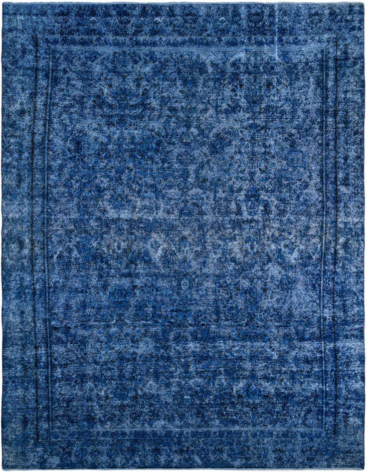 Detail image of 8' 4 x 12' 3 Hand Knotted Ultra Vintage Persian Wool Rug