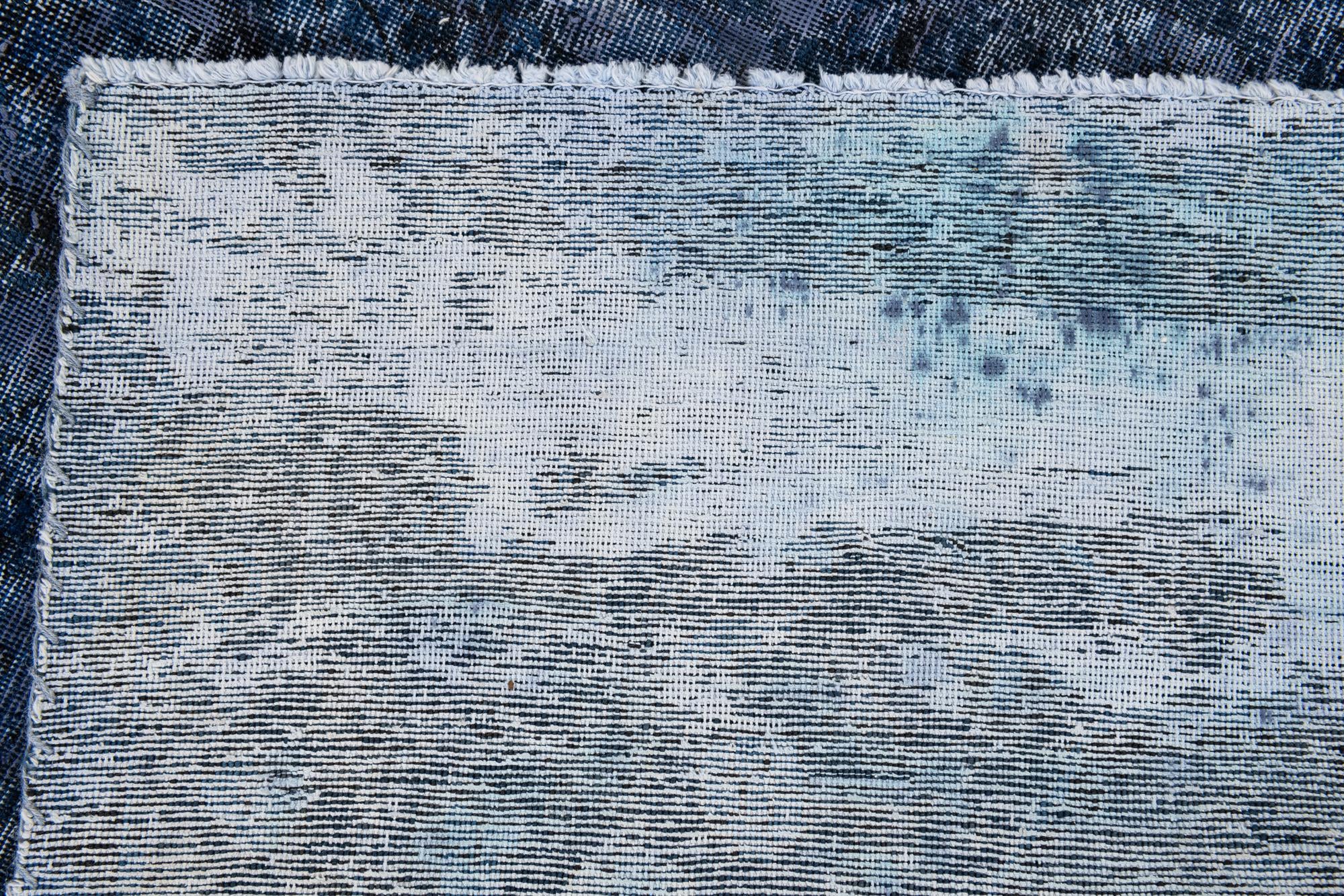 5' 3 x 8' 10 Hand Knotted Ultra Vintage Persian Wool Rug