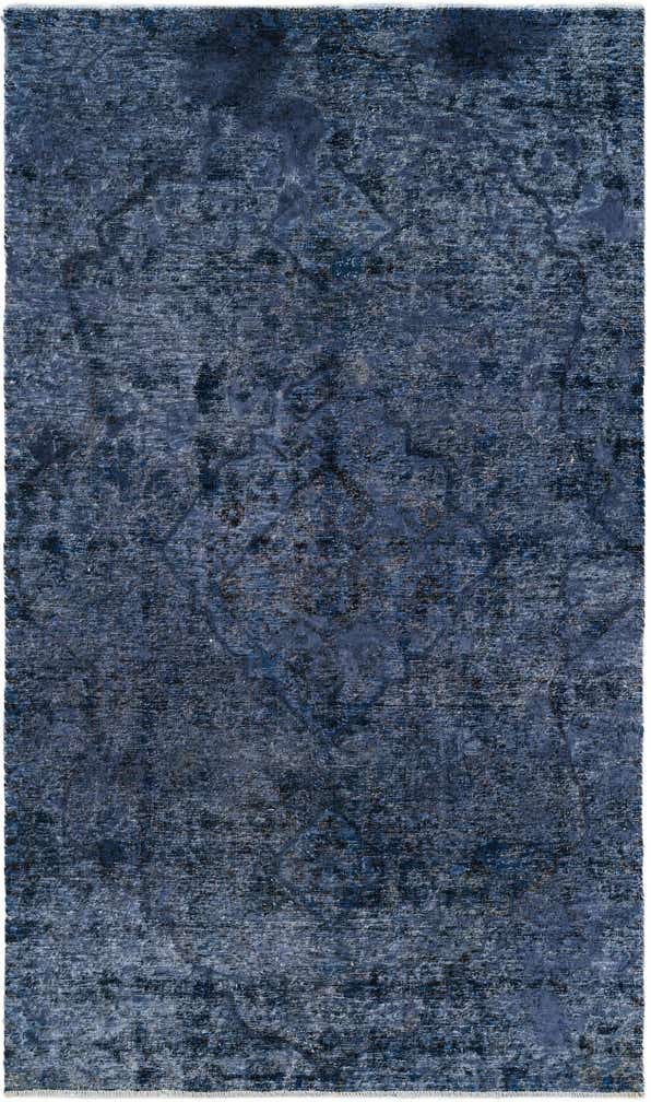 5' 3 x 8' 10 Hand Knotted Ultra Vintage Persian Wool Rug