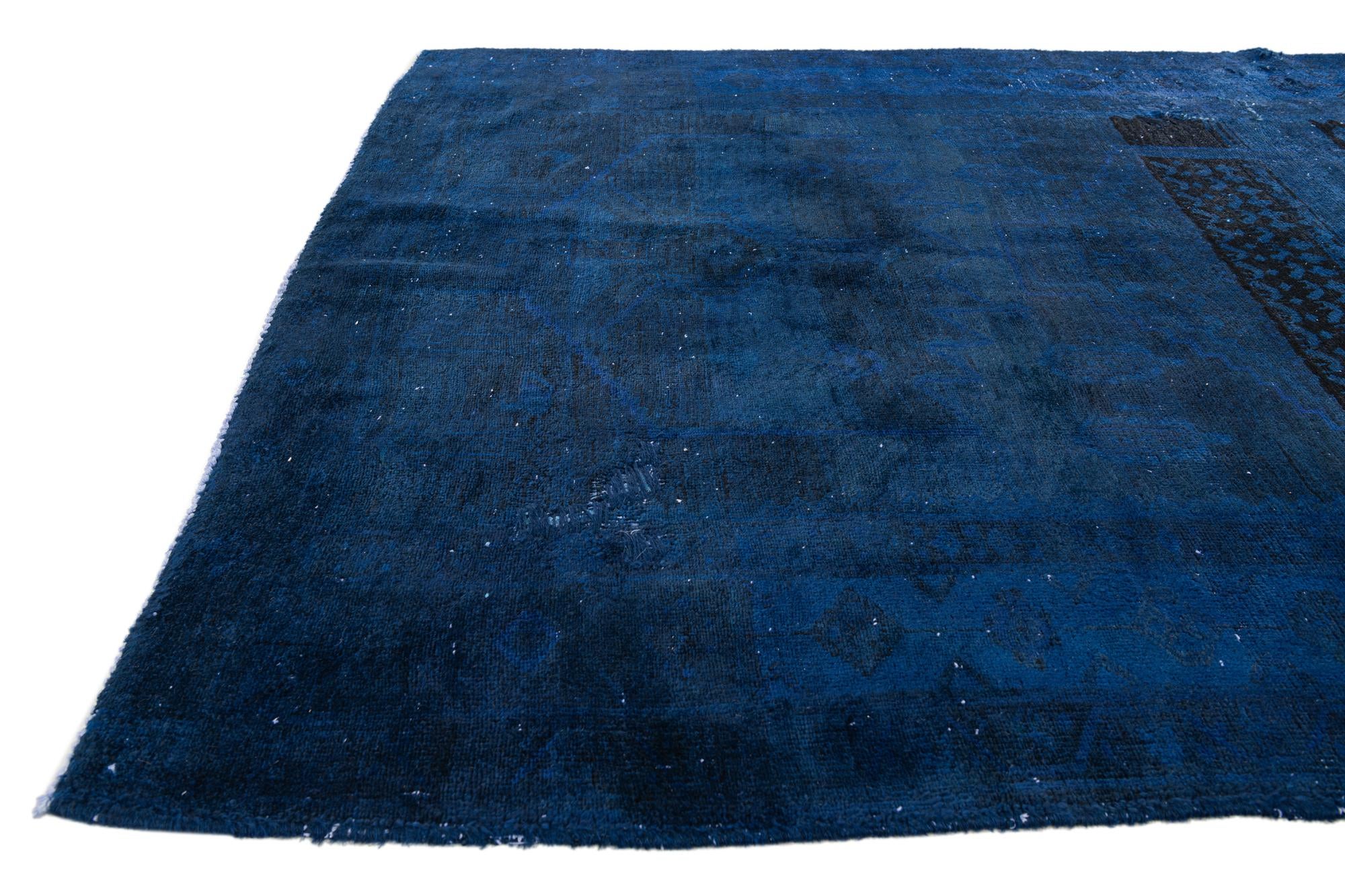5' 2 x 8' 8 Hand Knotted Ultra Vintage Persian Wool Rug