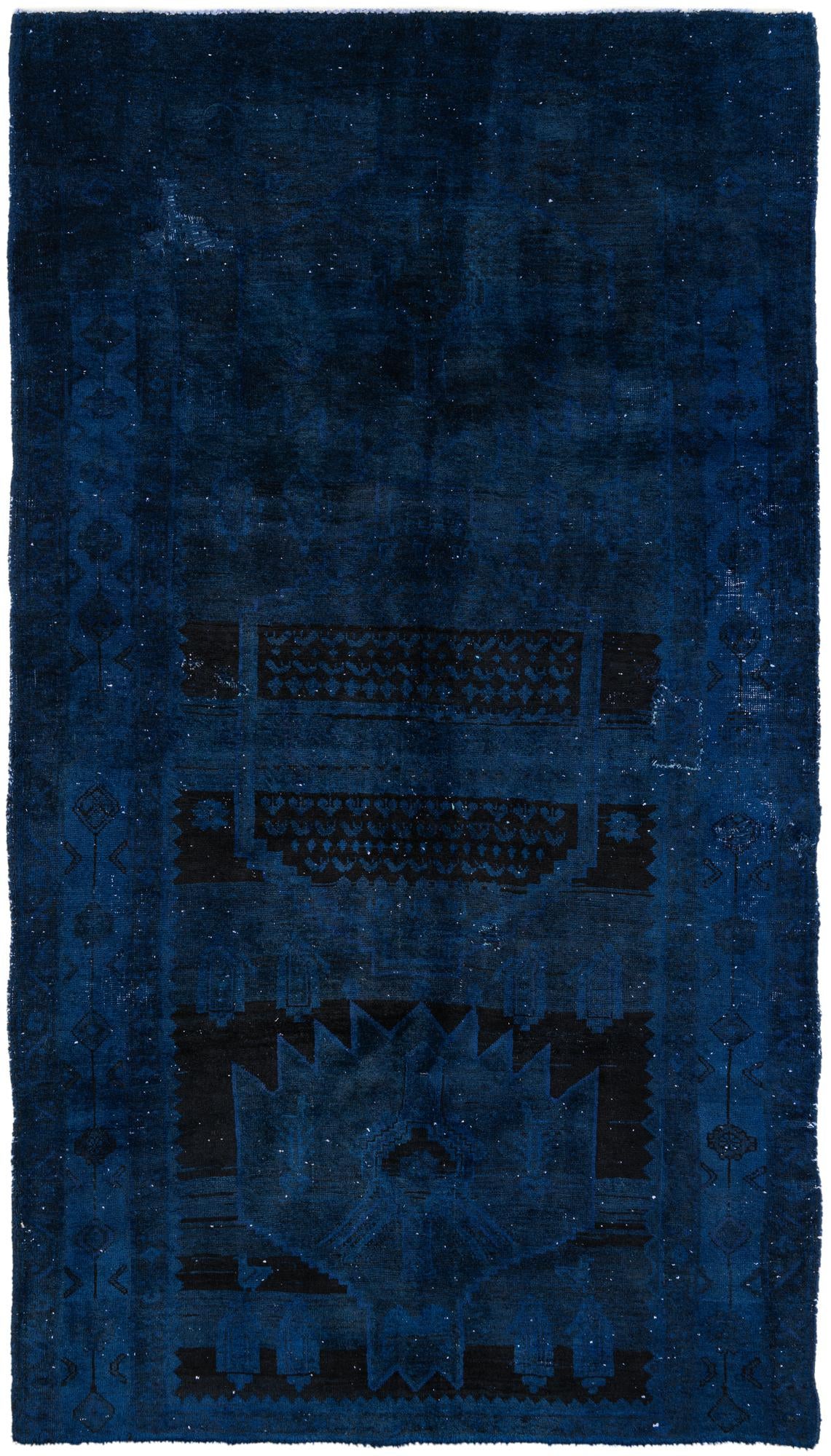 5' 2 x 8' 8 Hand Knotted Ultra Vintage Persian Wool Rug
