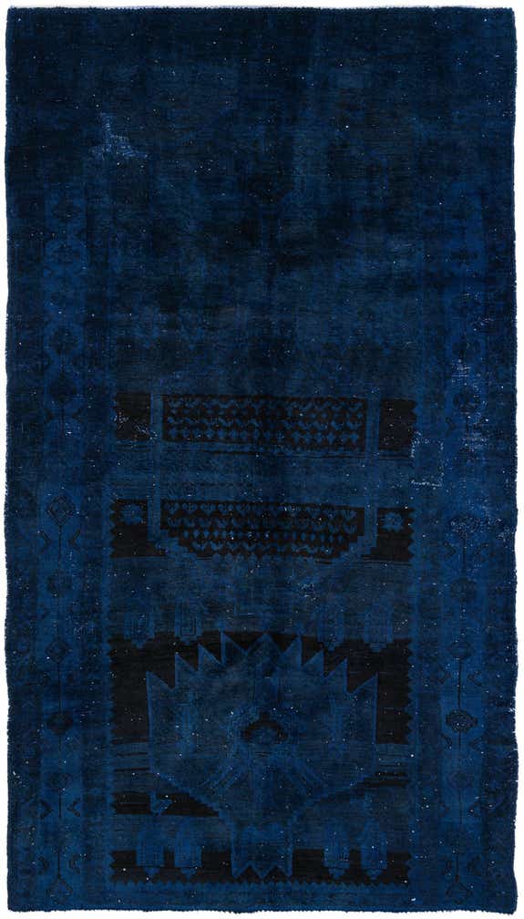5' 2 x 8' 8 Hand Knotted Ultra Vintage Persian Wool Rug