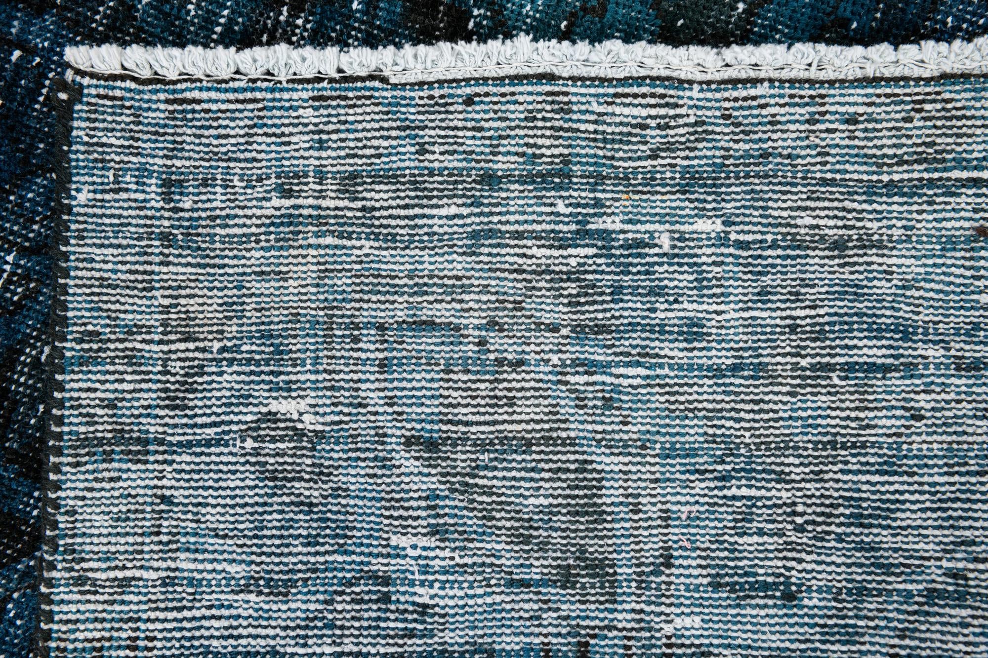 5' 6 x 8' 10 Hand Knotted Ultra Vintage Persian Wool Rug