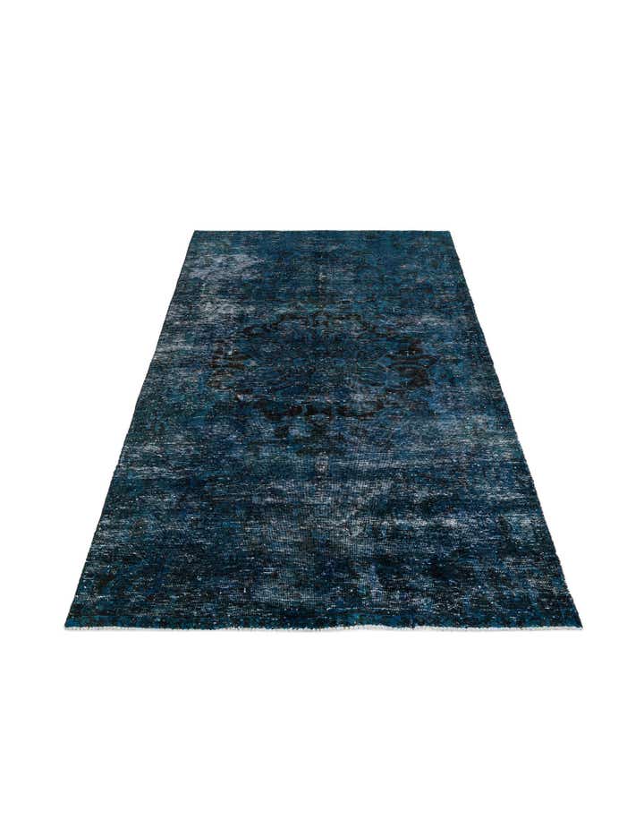 5' 6 x 8' 10 Hand Knotted Ultra Vintage Persian Wool Rug