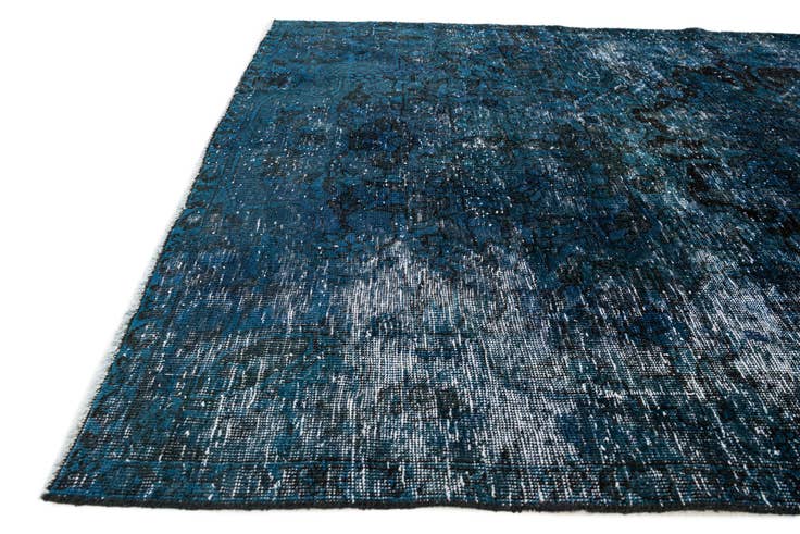 Detail image of 5' 6 x 8' 10 Hand Knotted Ultra Vintage Persian Wool Rug