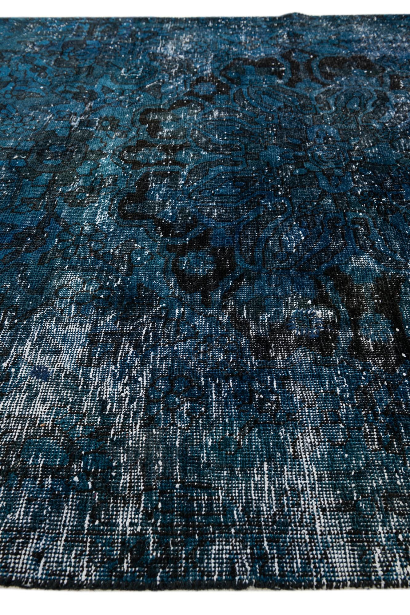 5' 6 x 8' 10 Hand Knotted Ultra Vintage Persian Wool Rug