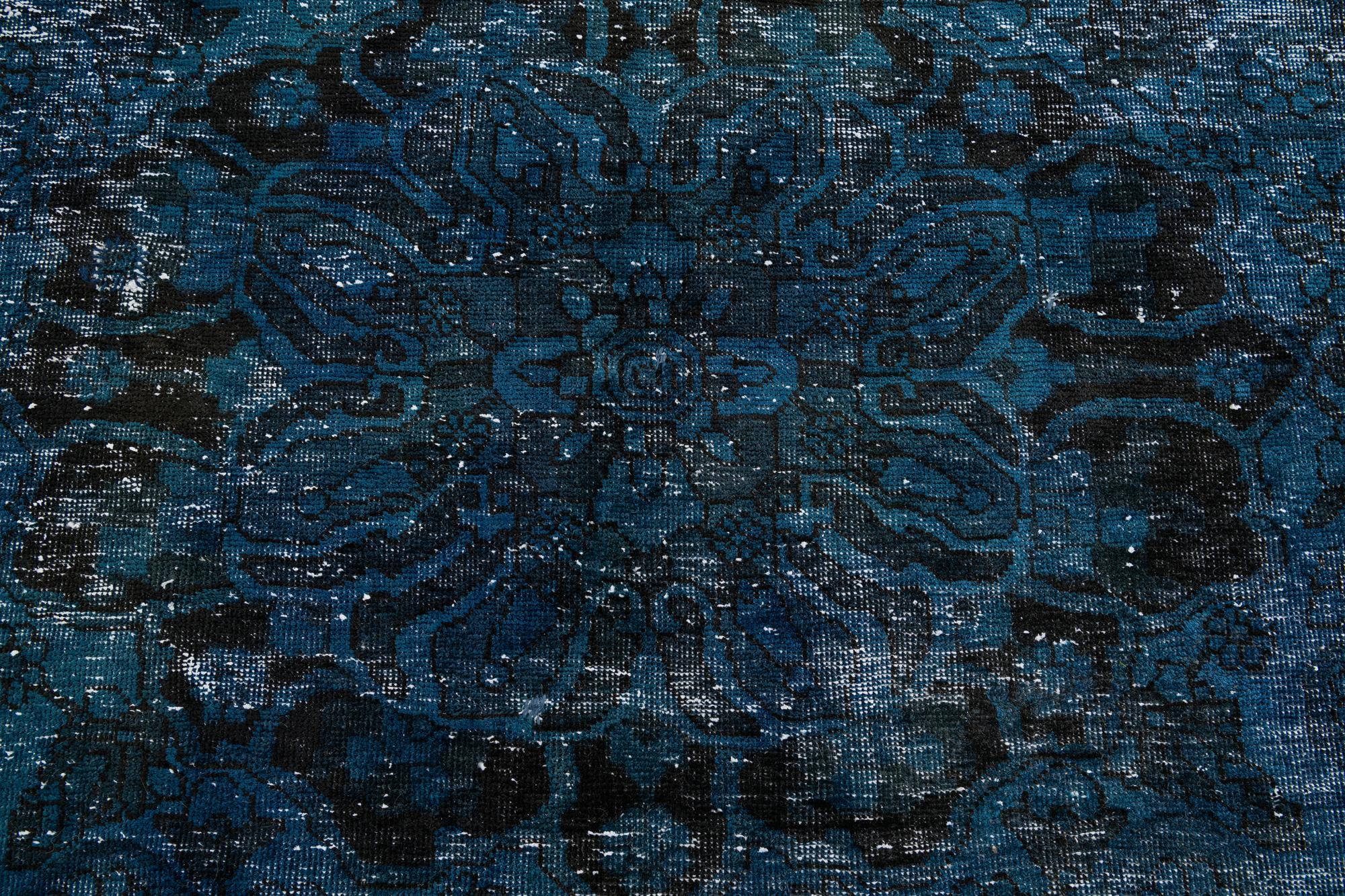 5' 6 x 8' 10 Hand Knotted Ultra Vintage Persian Wool Rug