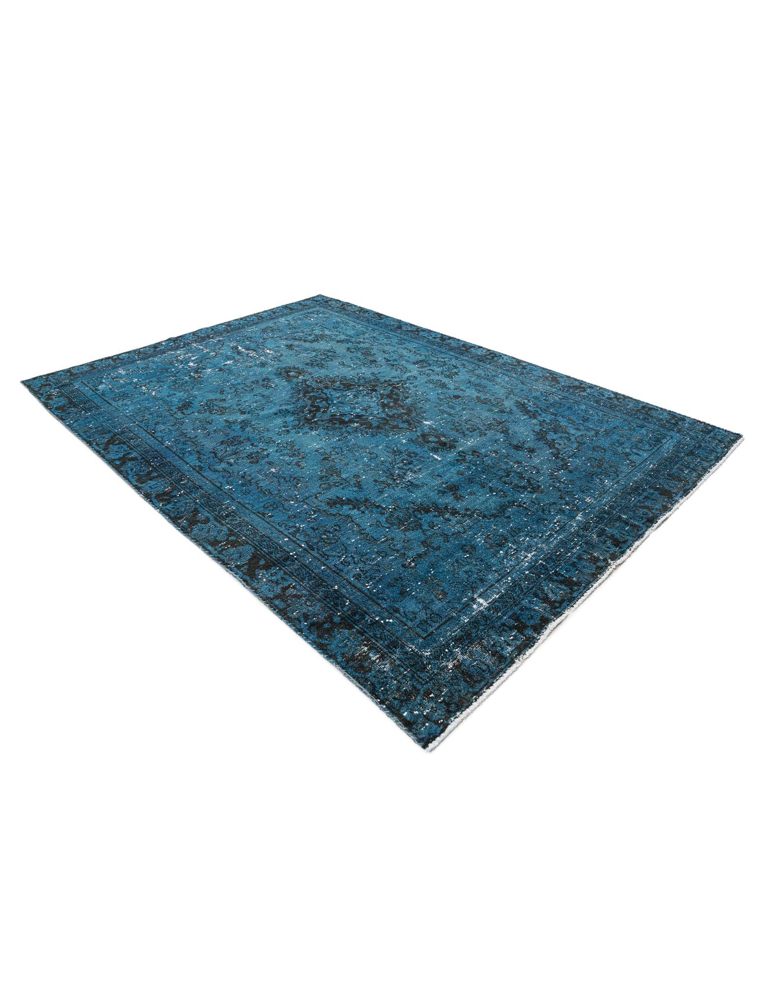 6' 7 x 8' 10 Hand Knotted Ultra Vintage Persian Wool Rug