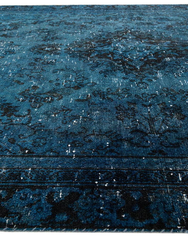 Detail image of 6' 7 x 8' 10  Hand Knotted Ultra Vintage Persian Wool Rug