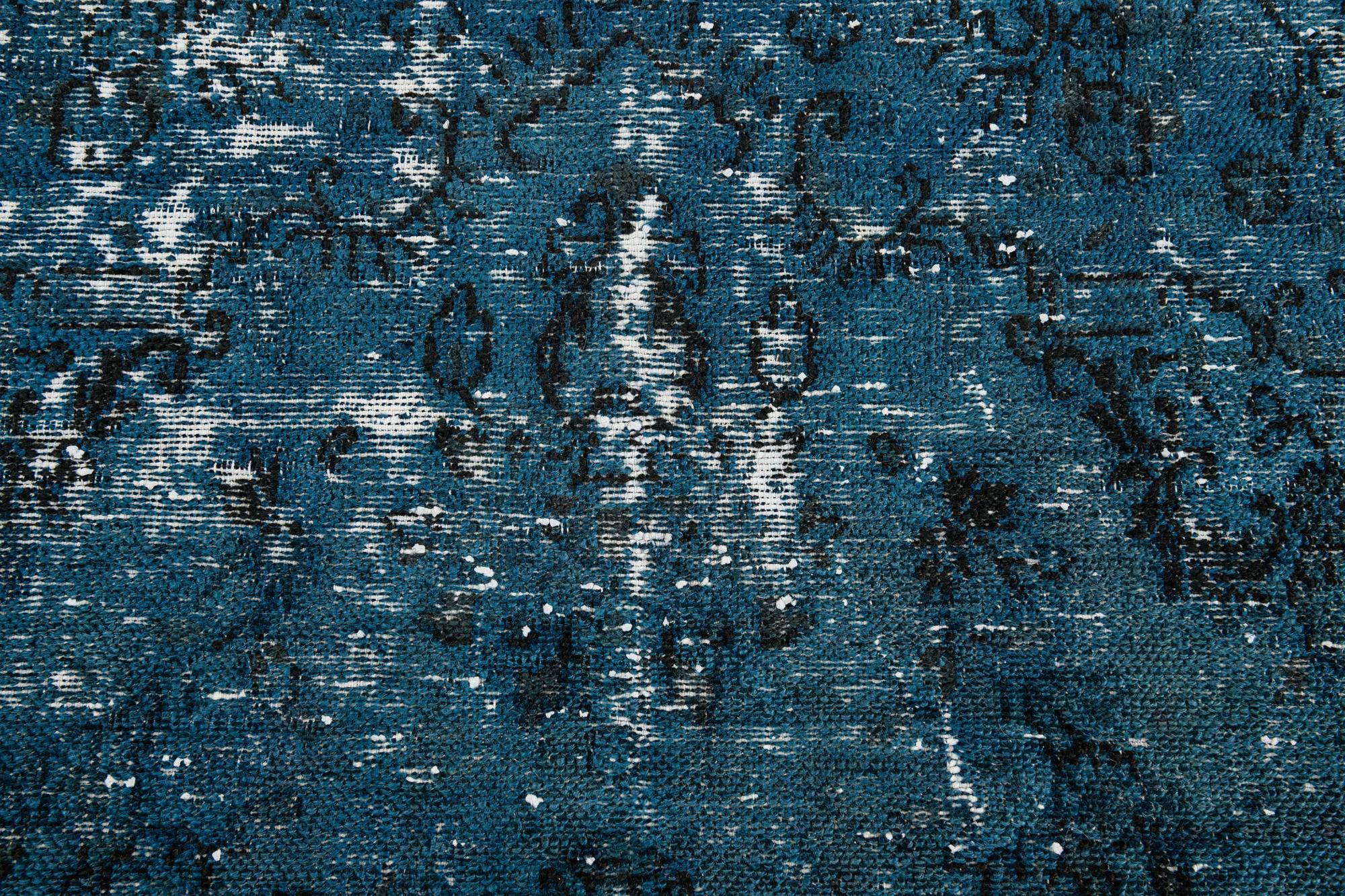 6' 7 x 8' 10 Hand Knotted Ultra Vintage Persian Wool Rug