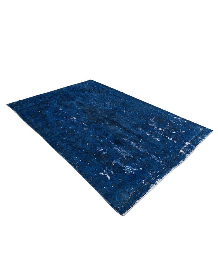 Detail image of 5' 5 x 8' Hand Knotted Ultra Vintage Persian Wool Rug