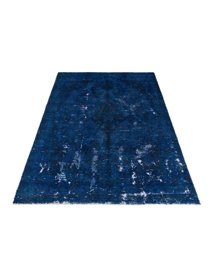 5' 5 x 8' Hand Knotted Ultra Vintage Persian Wool Rug