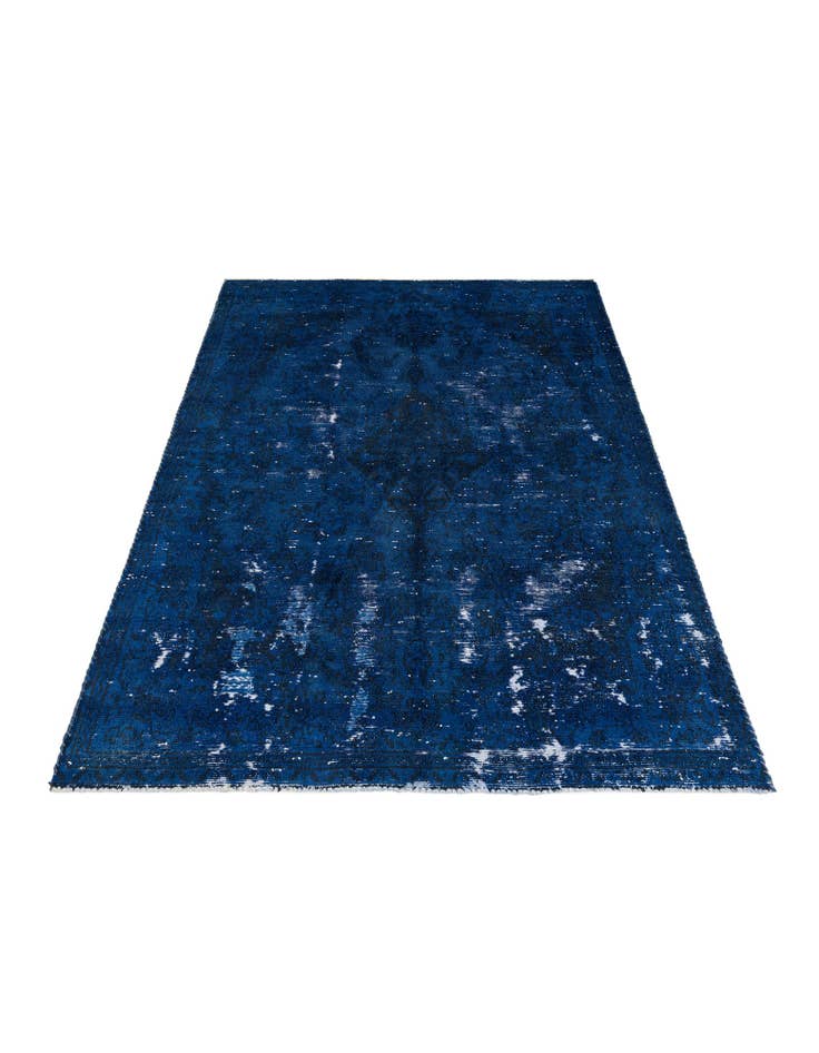 Detail image of 5' 5 x 8' Hand Knotted Ultra Vintage Persian Wool Rug