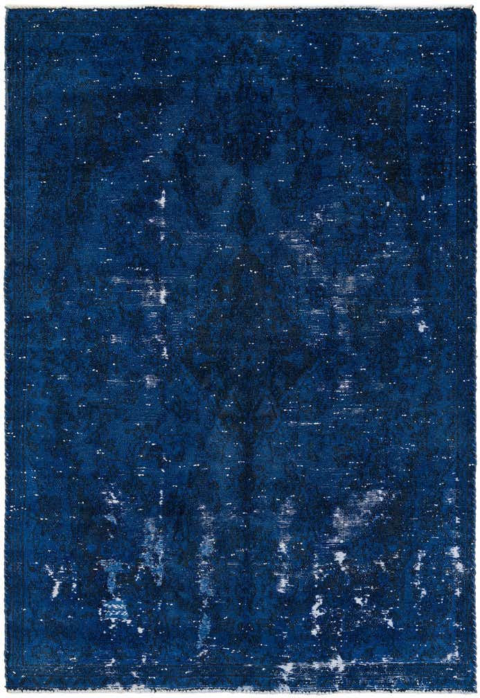 5' 5 x 8' Hand Knotted Ultra Vintage Persian Wool Rug