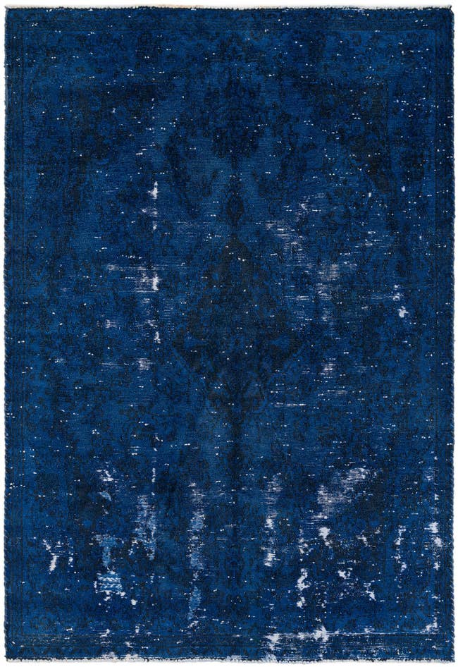 Detail image of 5' 5 x 8' Hand Knotted Ultra Vintage Persian Wool Rug