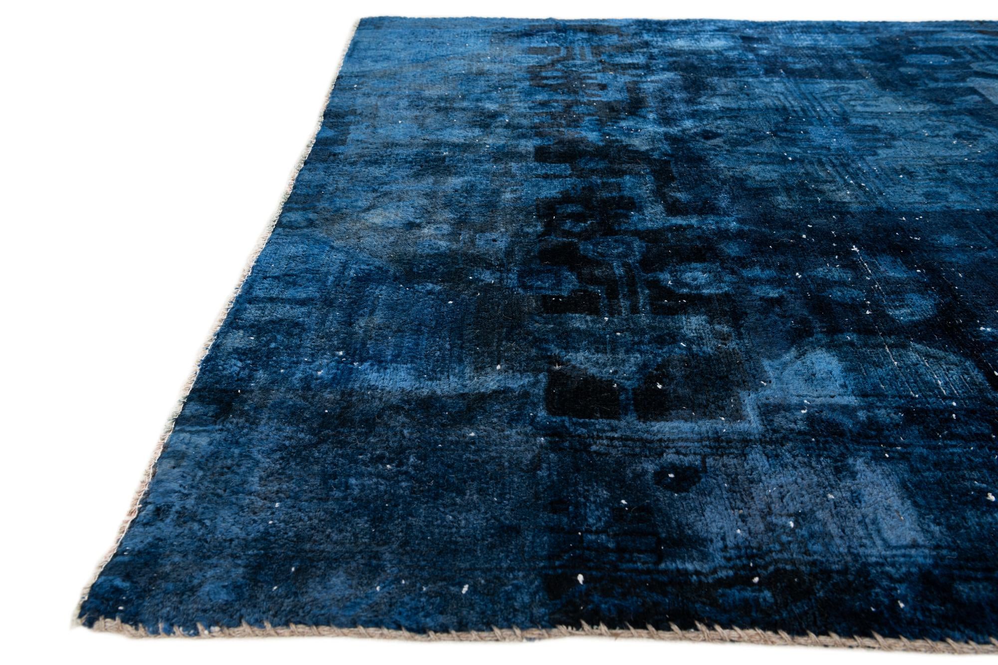 5' 1 x 7' 2 Hand Knotted Ultra Vintage Persian Wool Rug