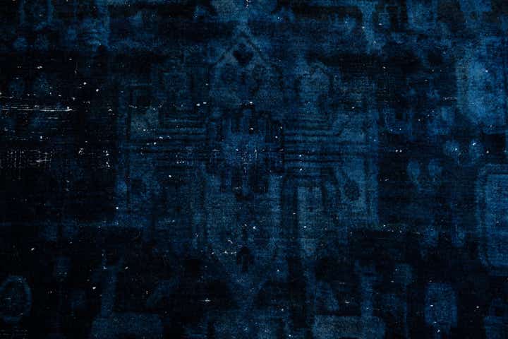 5' 1 x 7' 2 Hand Knotted Ultra Vintage Persian Wool Rug