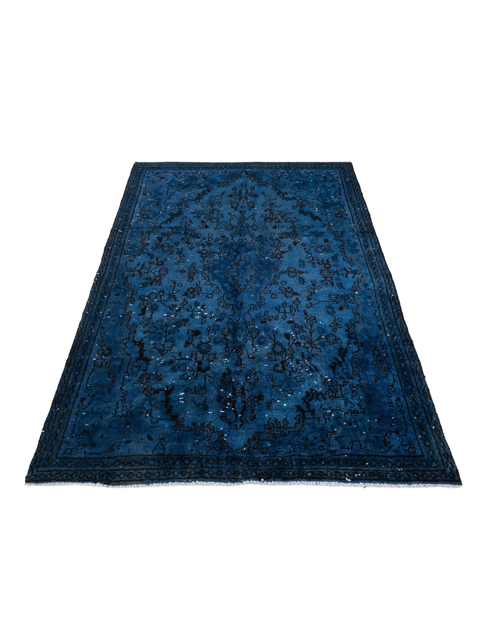 5' 2 x 8' 6 Hand Knotted Ultra Vintage Persian Wool Rug