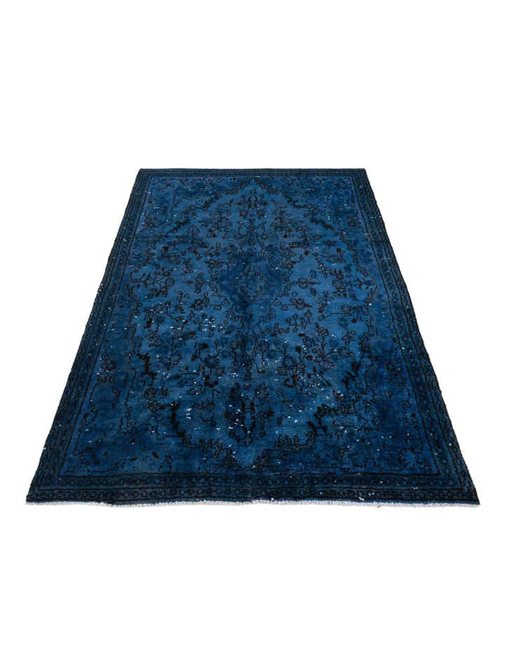 5' 2 x 8' 6 Hand Knotted Ultra Vintage Persian Wool Rug