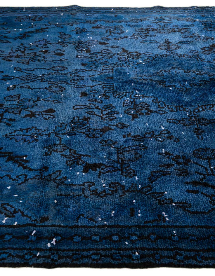 Detail image of 5' 2 x 8' 6  Hand Knotted Ultra Vintage Persian Wool Rug