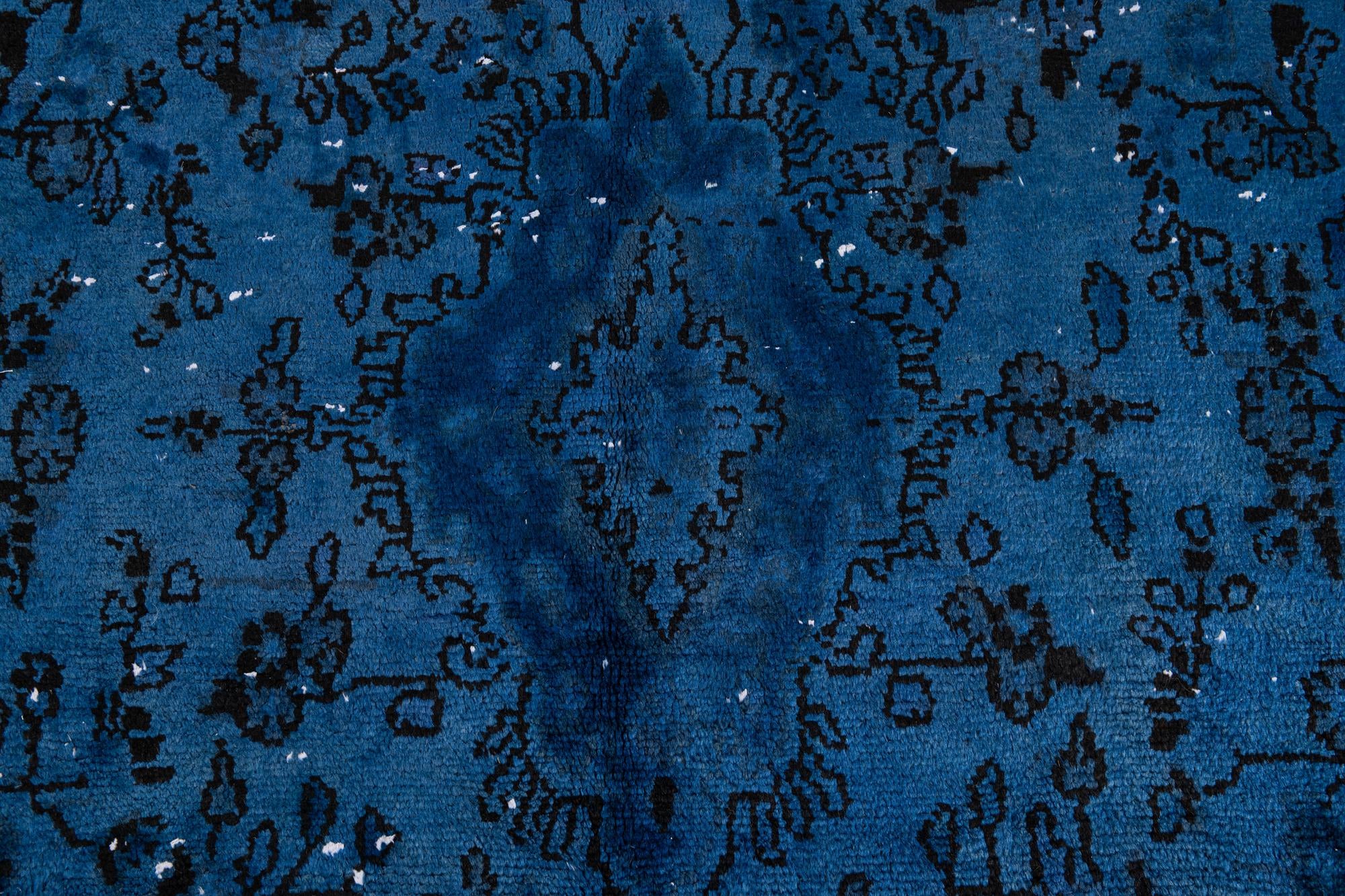 5' 2 x 8' 6 Hand Knotted Ultra Vintage Persian Wool Rug