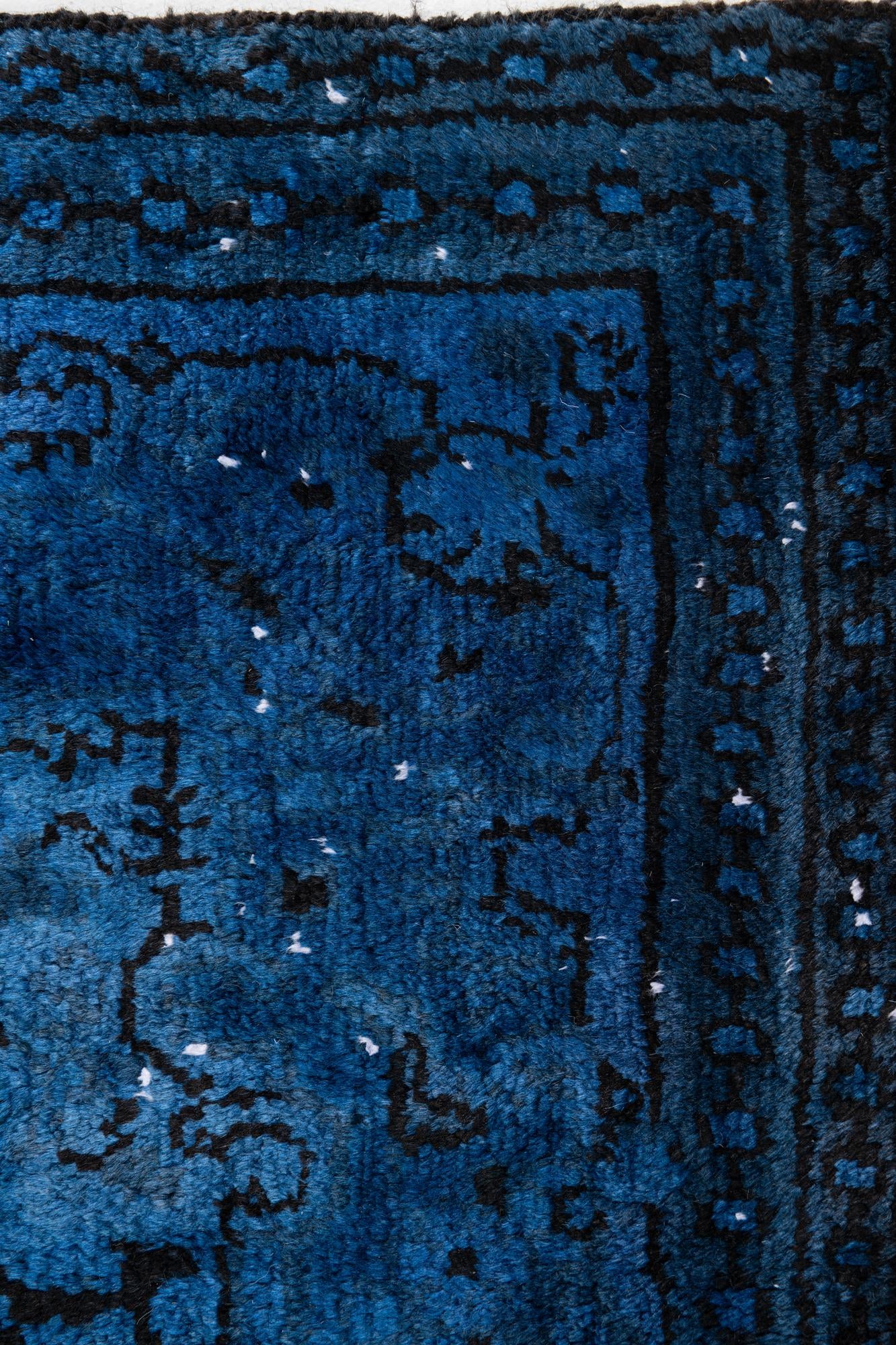 5' 2 x 8' 6 Hand Knotted Ultra Vintage Persian Wool Rug