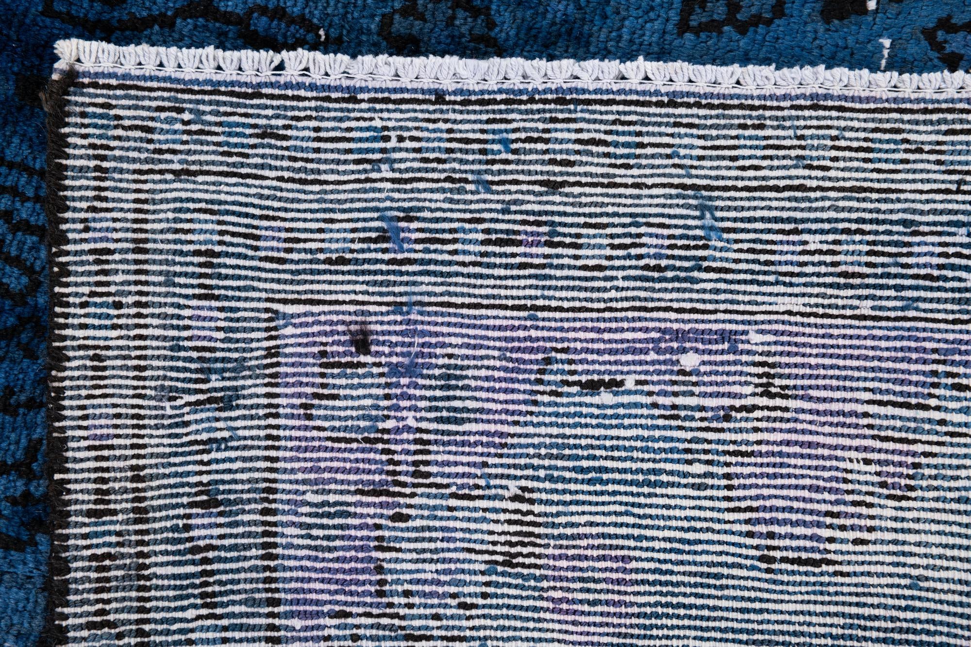 5' 2 x 8' 6 Hand Knotted Ultra Vintage Persian Wool Rug