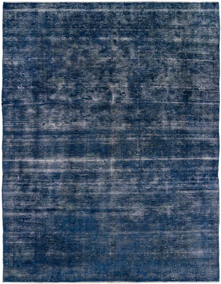 Detail image of 7' 3 x 13' 1 Hand Knotted Ultra Vintage Persian Wool Rug