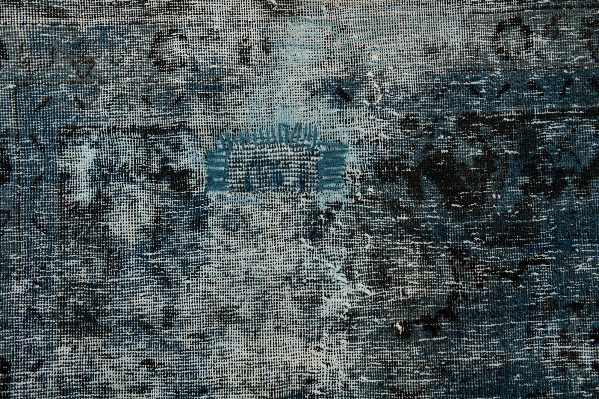 10' x 14' Hand Knotted Ultra Vintage Persian Wool Rug