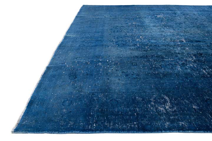 9' 1 x 12' 4 Hand Knotted Ultra Vintage Persian Wool Rug