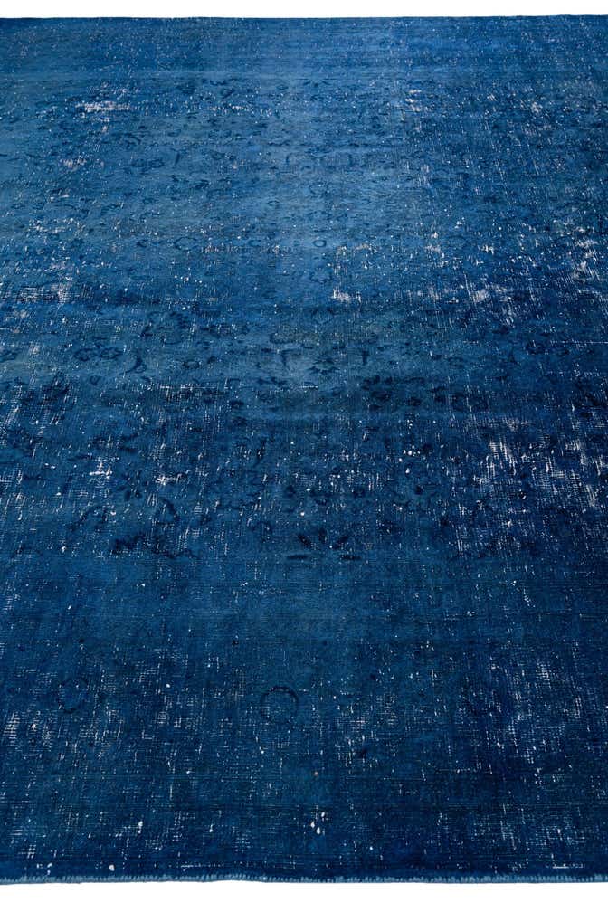 9' 1 x 12' 4 Hand Knotted Ultra Vintage Persian Wool Rug