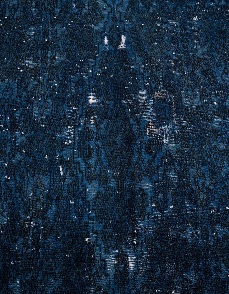 Detail image of 7' x 9' 9  Hand Knotted Ultra Vintage Persian Wool Rug