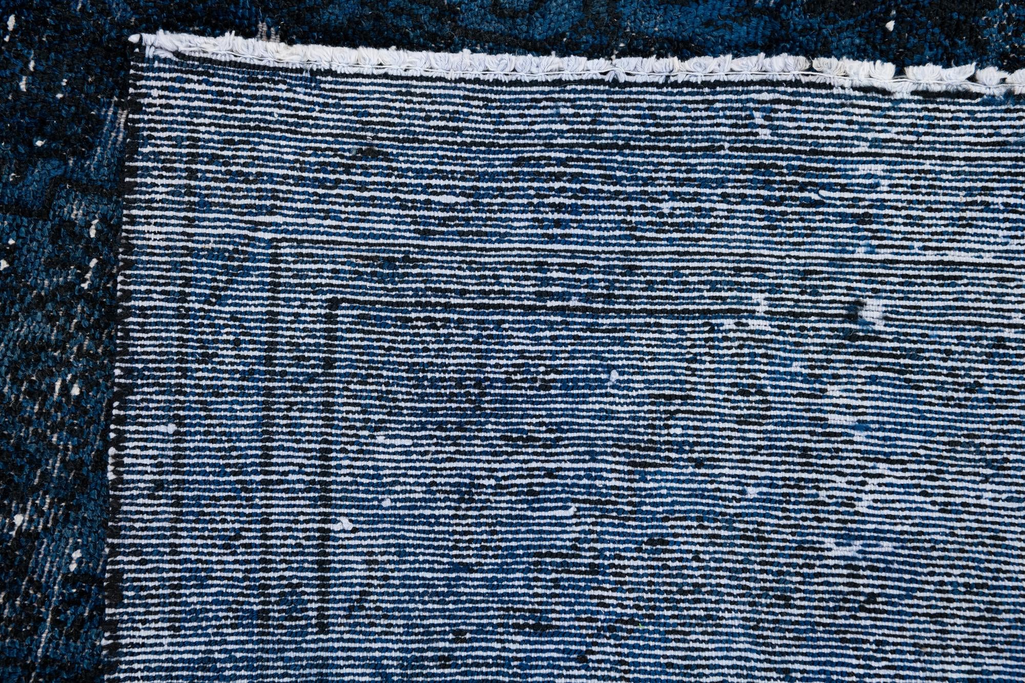 7' x 9' 9 Hand Knotted Ultra Vintage Persian Wool Rug