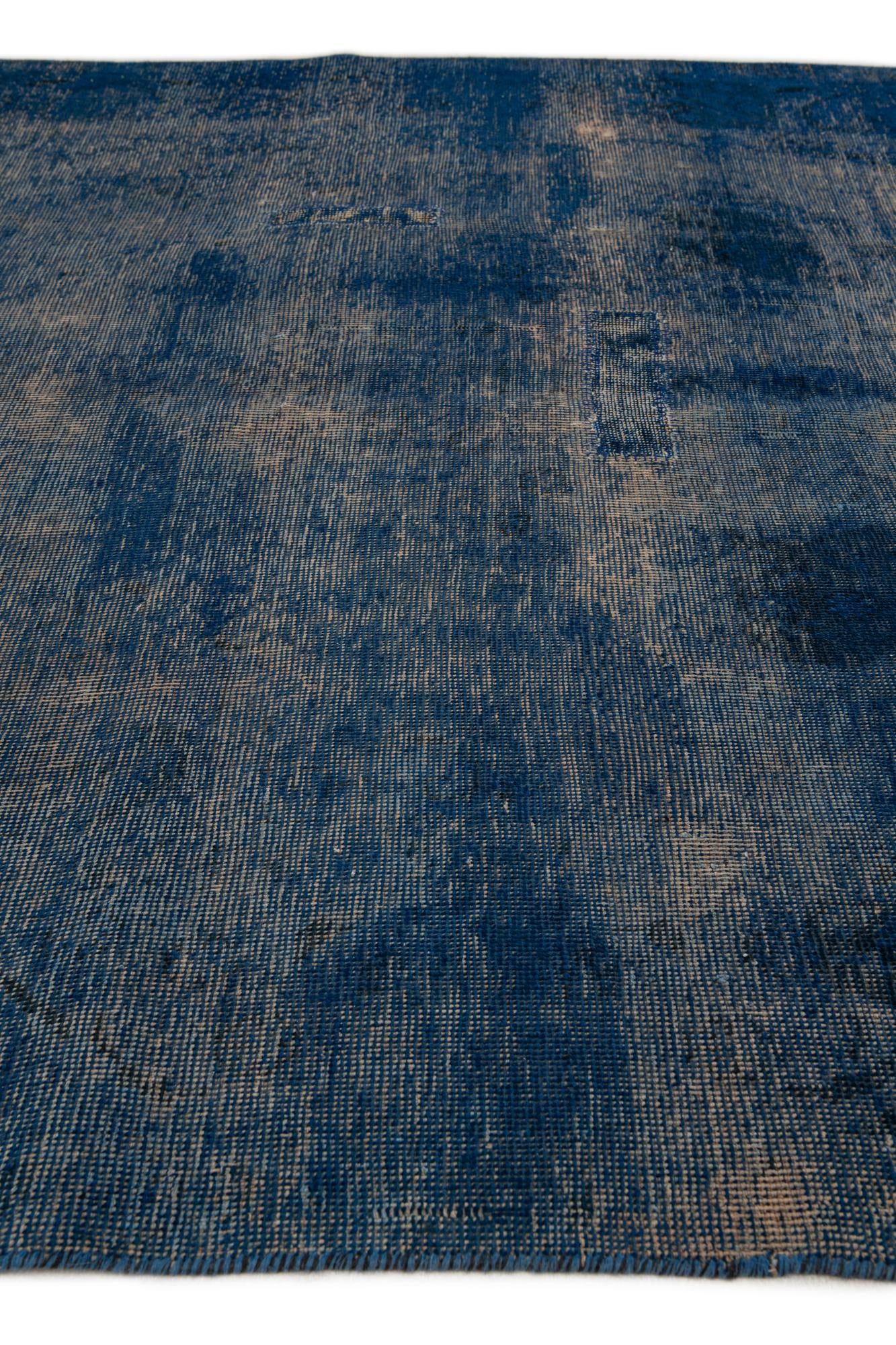 6' 3 x 9' 2 Hand Knotted Ultra Vintage Persian Wool Rug
