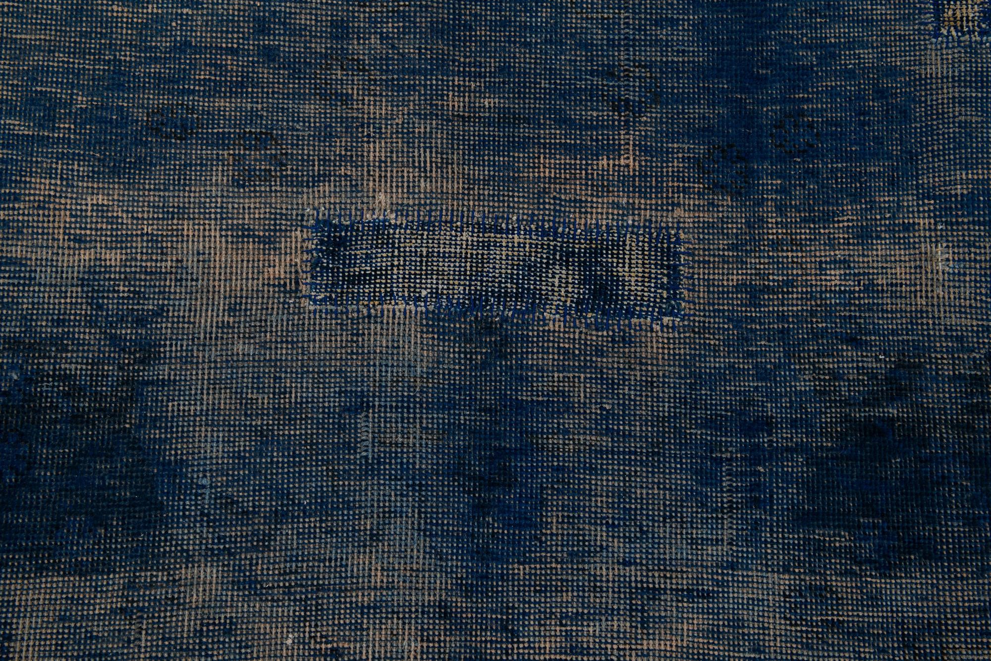 6' 3 x 9' 2 Hand Knotted Ultra Vintage Persian Wool Rug