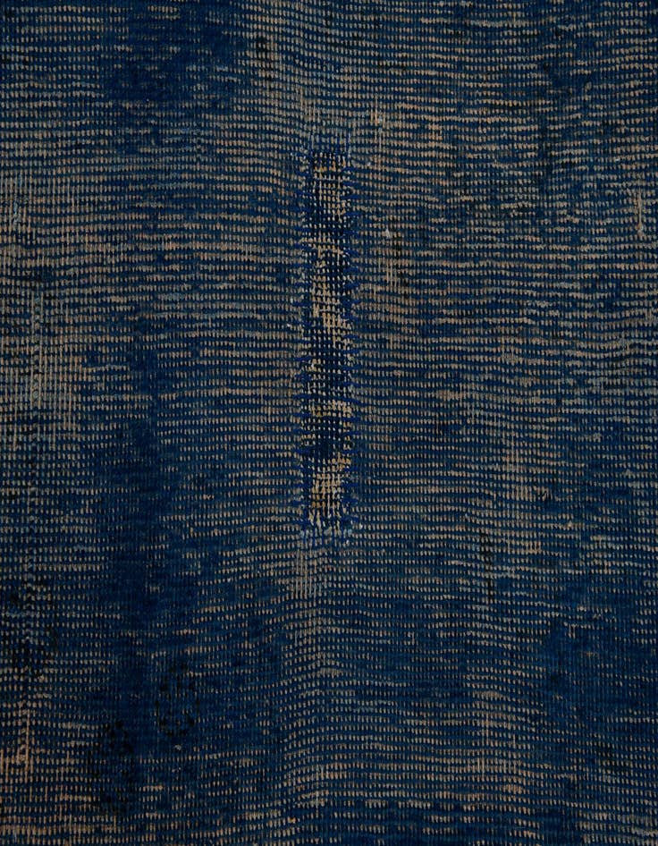 Detail image of 6' 3 x 9' 2  Hand Knotted Ultra Vintage Persian Wool Rug