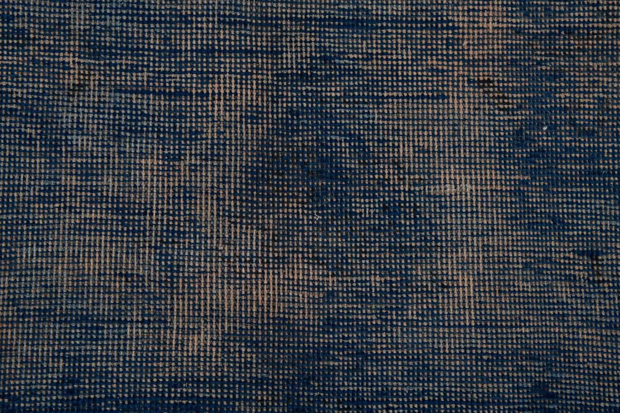 6' 3 x 9' 2 Hand Knotted Ultra Vintage Persian Wool Rug