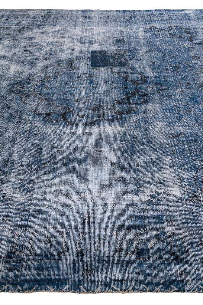 9' 5 x 12' 5 Hand Knotted Ultra Vintage Persian Wool Rug