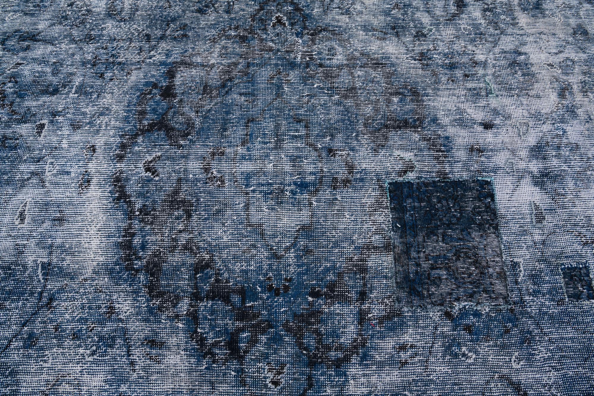 9' 5 x 12' 5 Hand Knotted Ultra Vintage Persian Wool Rug