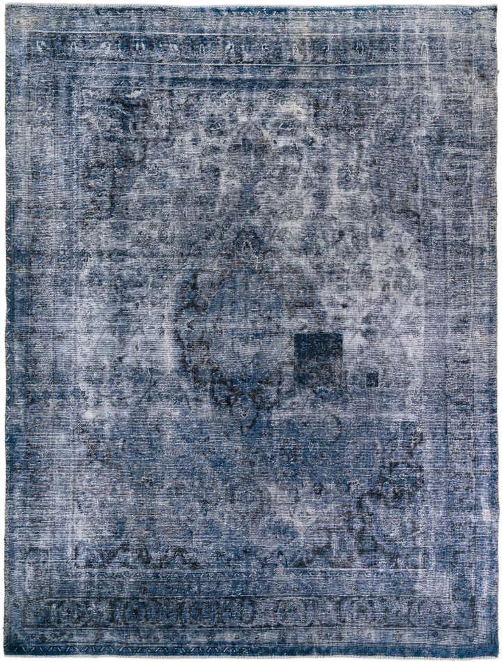 9' 5 x 12' 5 Hand Knotted Ultra Vintage Persian Wool Rug