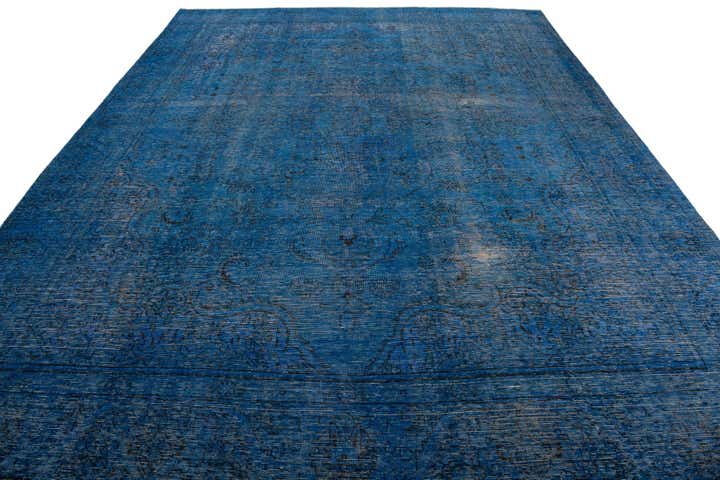 9' 10 x 12' 10 Hand Knotted Ultra Vintage Persian Wool Rug