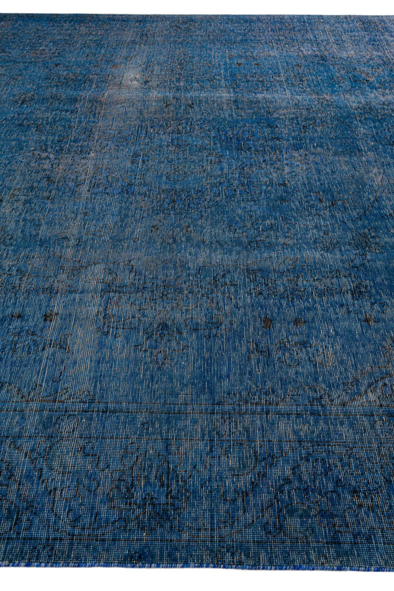 9' 10 x 12' 10 Hand Knotted Ultra Vintage Persian Wool Rug