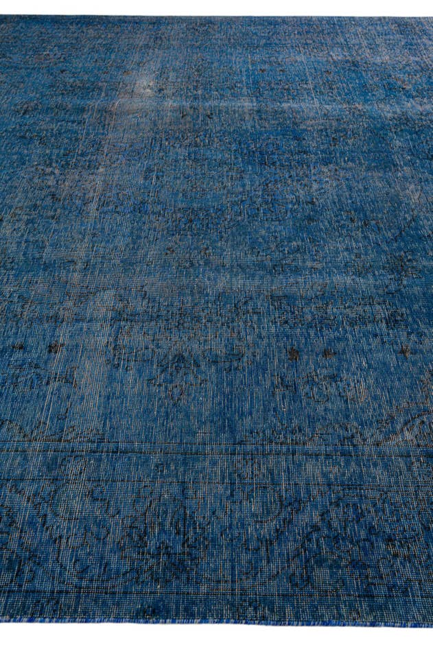 Detail image of 9' 10 x 12' 10 Hand Knotted Ultra Vintage Persian Wool Rug