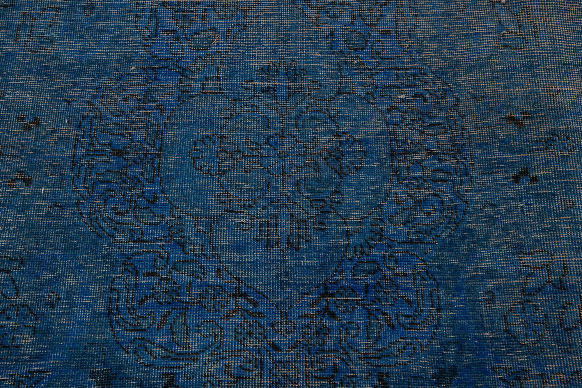 9' 10 x 12' 10 Hand Knotted Ultra Vintage Persian Wool Rug