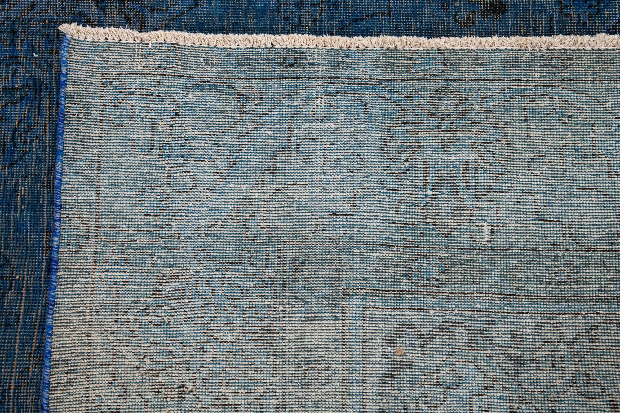 9' 10 x 12' 10 Hand Knotted Ultra Vintage Persian Wool Rug