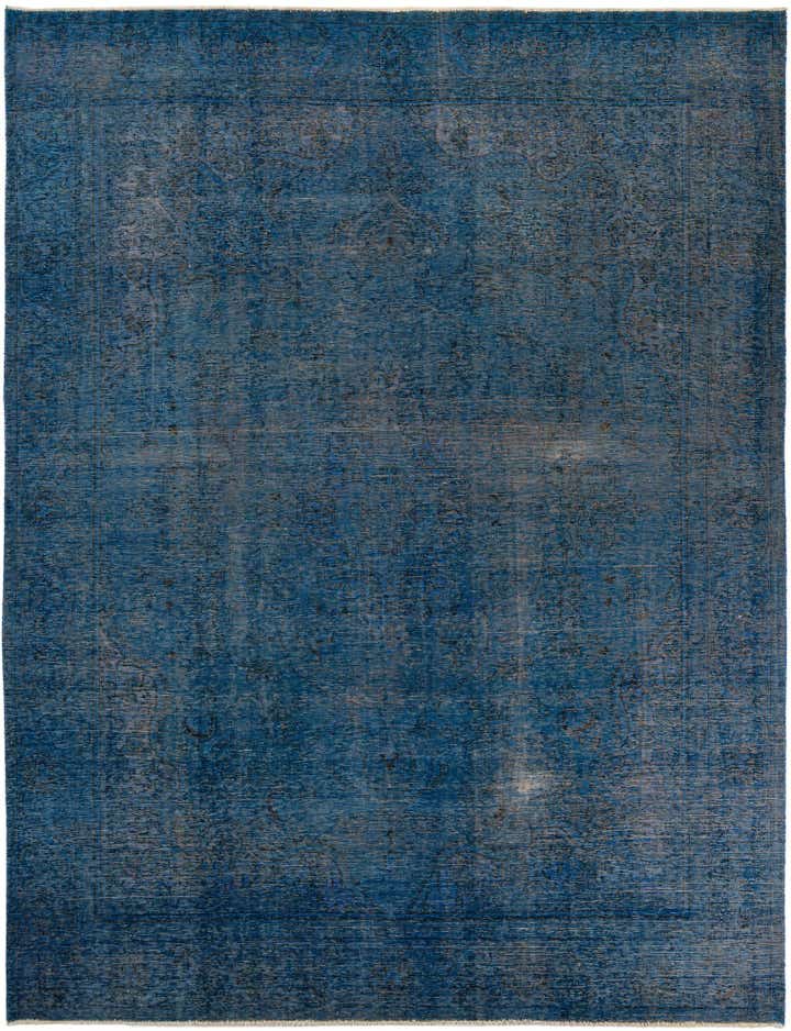 9' 10 x 12' 10 Hand Knotted Ultra Vintage Persian Wool Rug