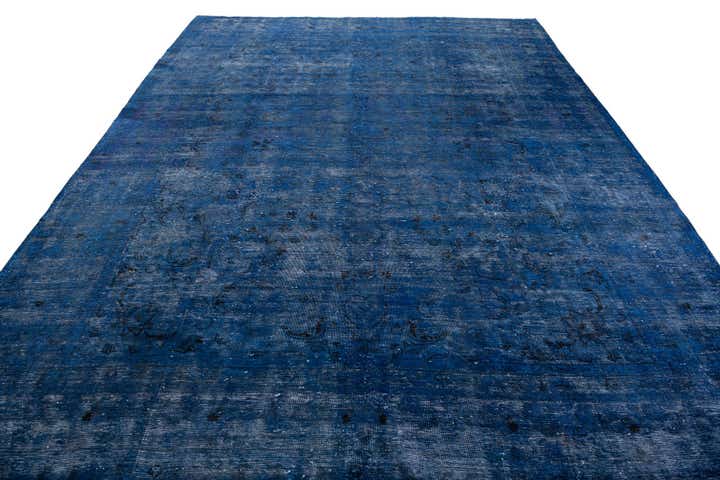 9' 5 x 12' 7 Hand Knotted Ultra Vintage Persian Wool Rug