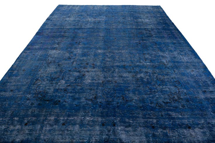 Detail image of 9' 5 x 12' 7 Hand Knotted Ultra Vintage Persian Wool Rug