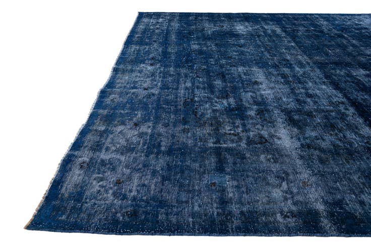 Detail image of 9' 5 x 12' 7 Hand Knotted Ultra Vintage Persian Wool Rug