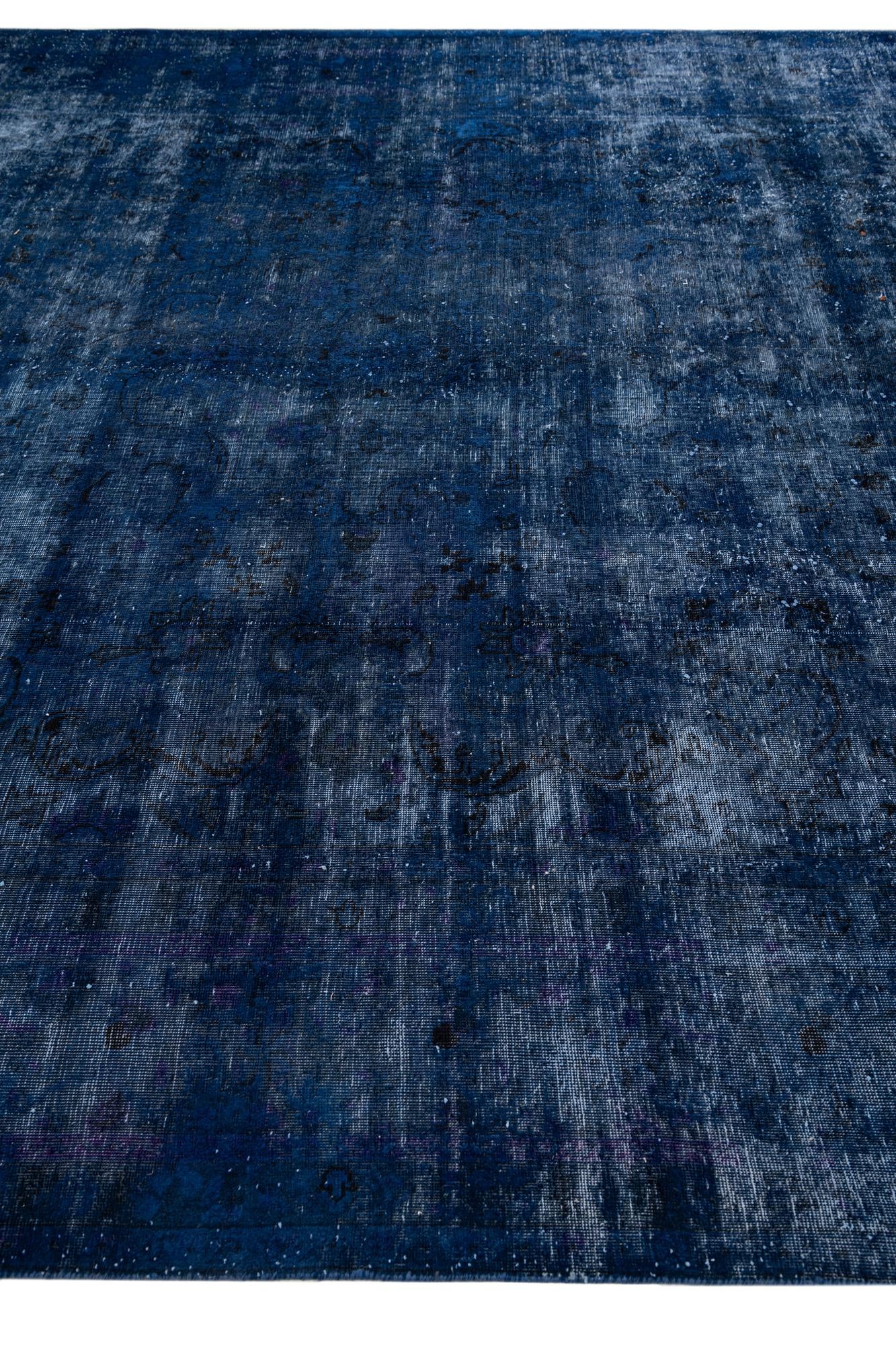 9' 5 x 12' 7 Hand Knotted Ultra Vintage Persian Wool Rug
